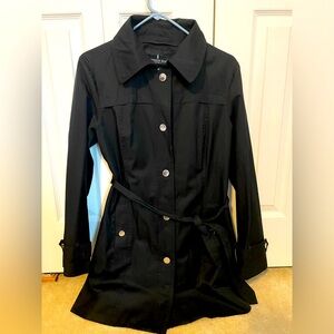 London Fog, black jacket, medium